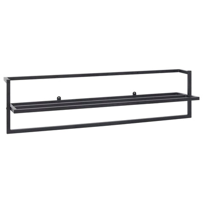 Black Iron Towel Shelf - Bend