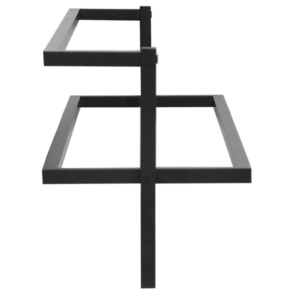 Black Iron Towel Shelf - Bend