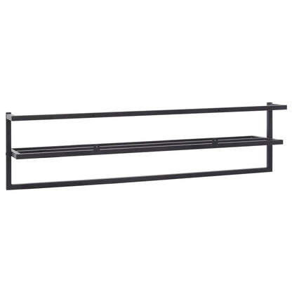 Black Iron Towel Shelf - Bend