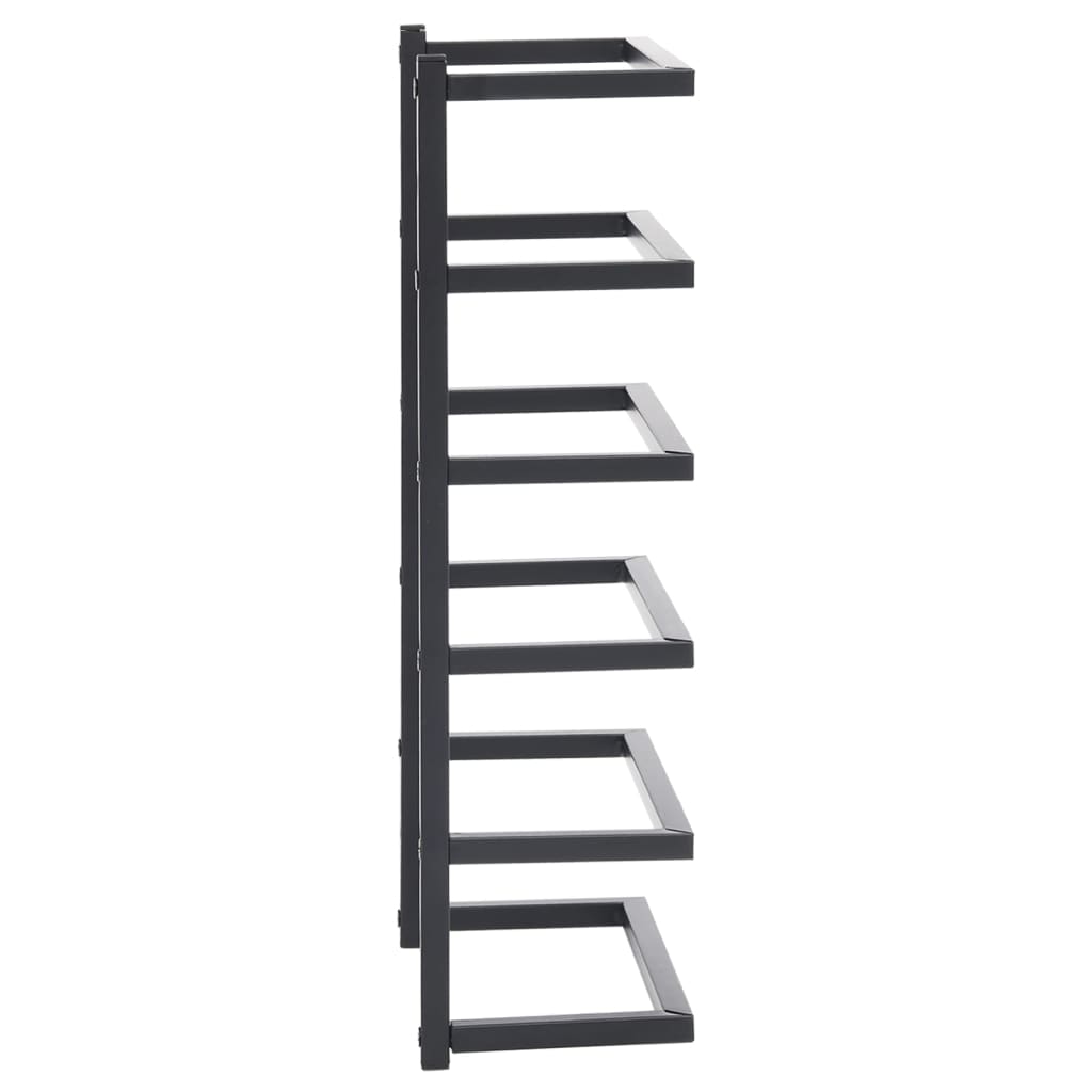 Black Steel Towel Holder - Bend