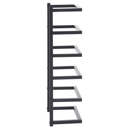 Black Steel Towel Holder - Bend