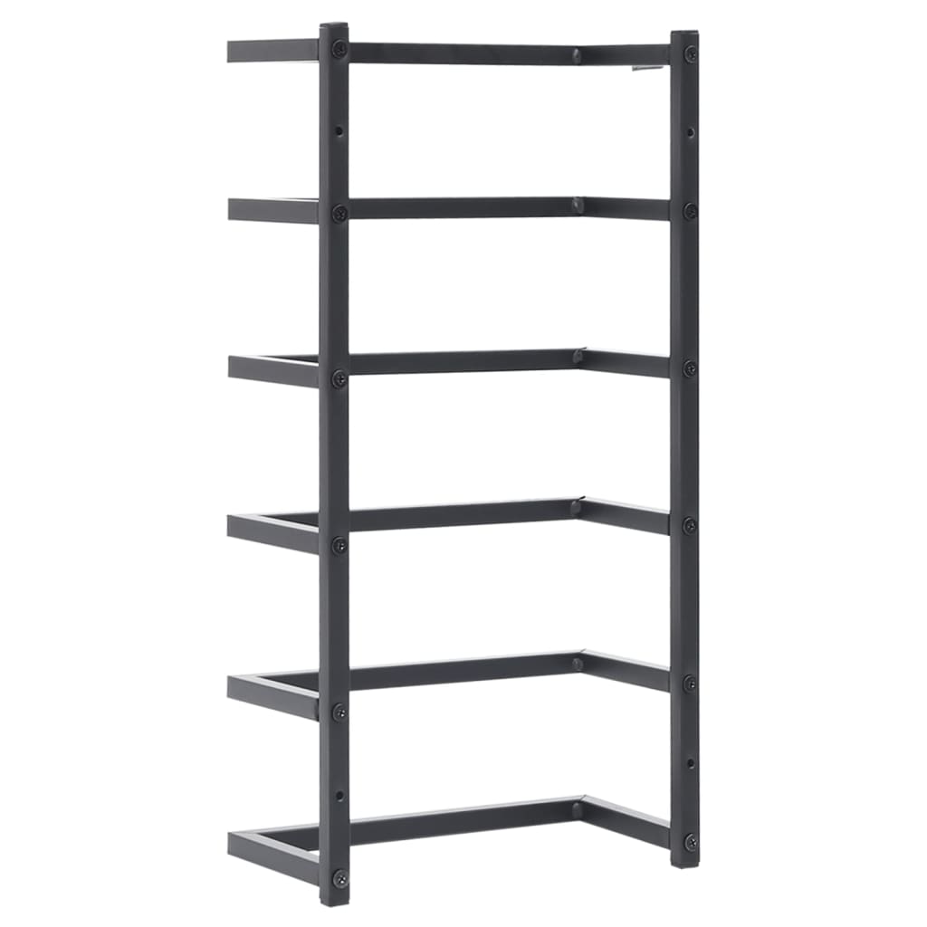 Black Steel Towel Holder - Bend