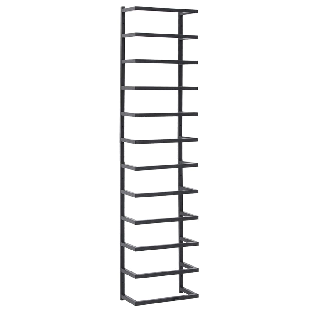 Black Steel Towel Rack - Bend