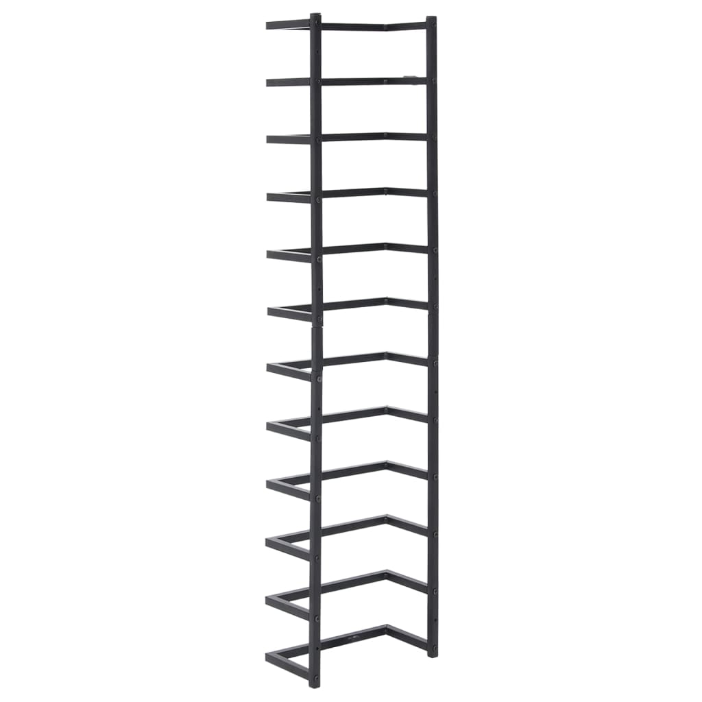 Black Steel Towel Rack - Bend