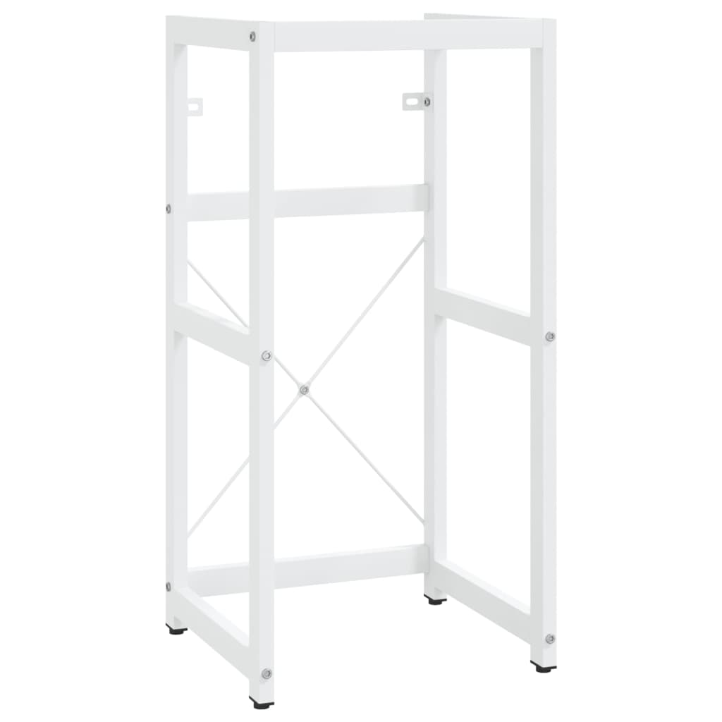 Bathroom Washbasin Frame White 40x38x83 cm Iron - Bend