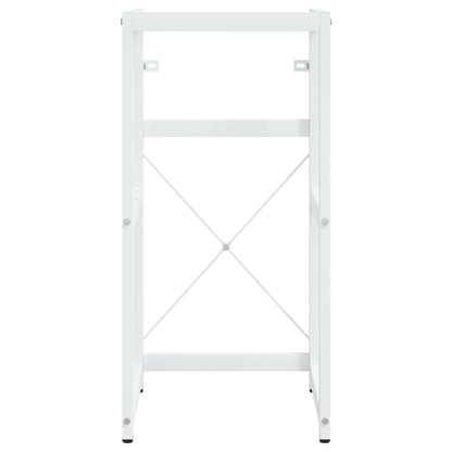 Bathroom Washbasin Frame White 40x38x83 cm Iron - Bend