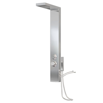 Shower Panel System Stainless Steel Square - Bend