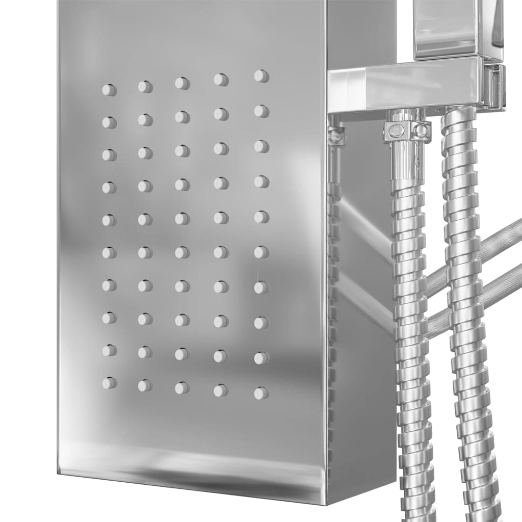 Shower Panel System Stainless Steel Square - Bend