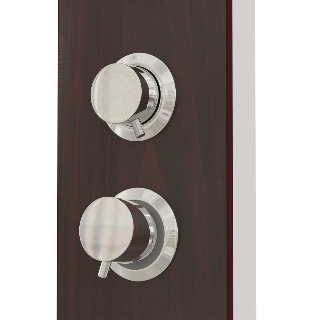 Shower Panel System Glass Brown - Bend