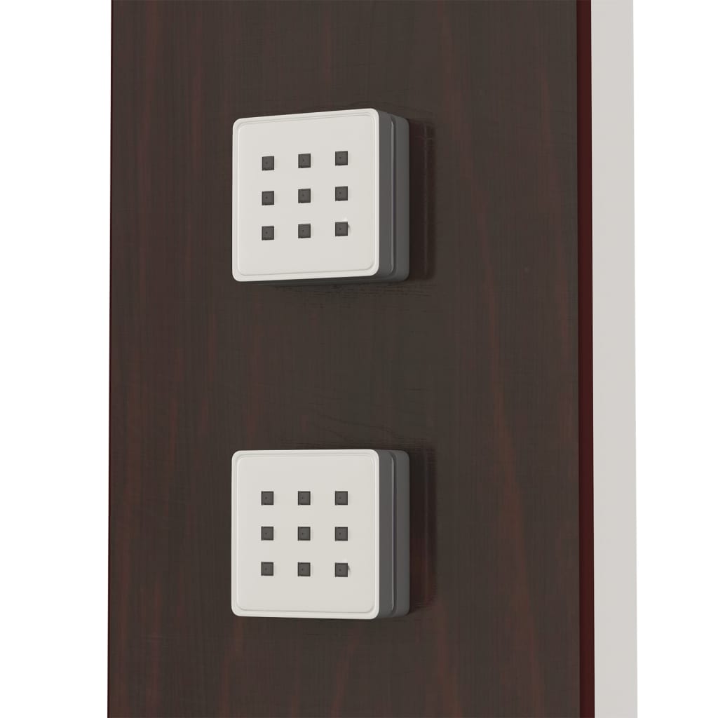 Shower Panel System Glass Brown - Bend