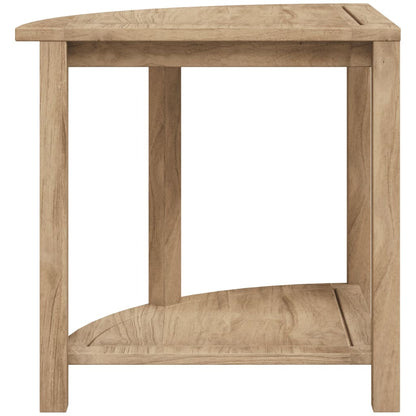 Bathroom Side Table 45x45x45 cm Solid Wood Teak - Bend