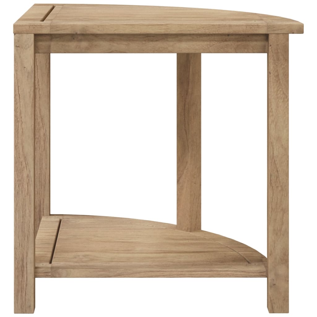 Bathroom Side Table 45x45x45 cm Solid Wood Teak - Bend