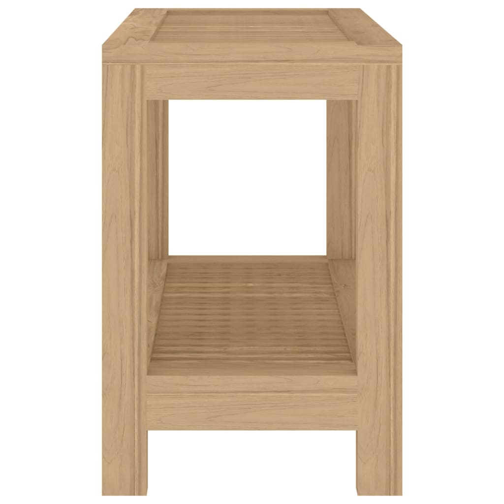 Bathroom Side Table 60x30x45 cm Solid Wood Teak - Bend