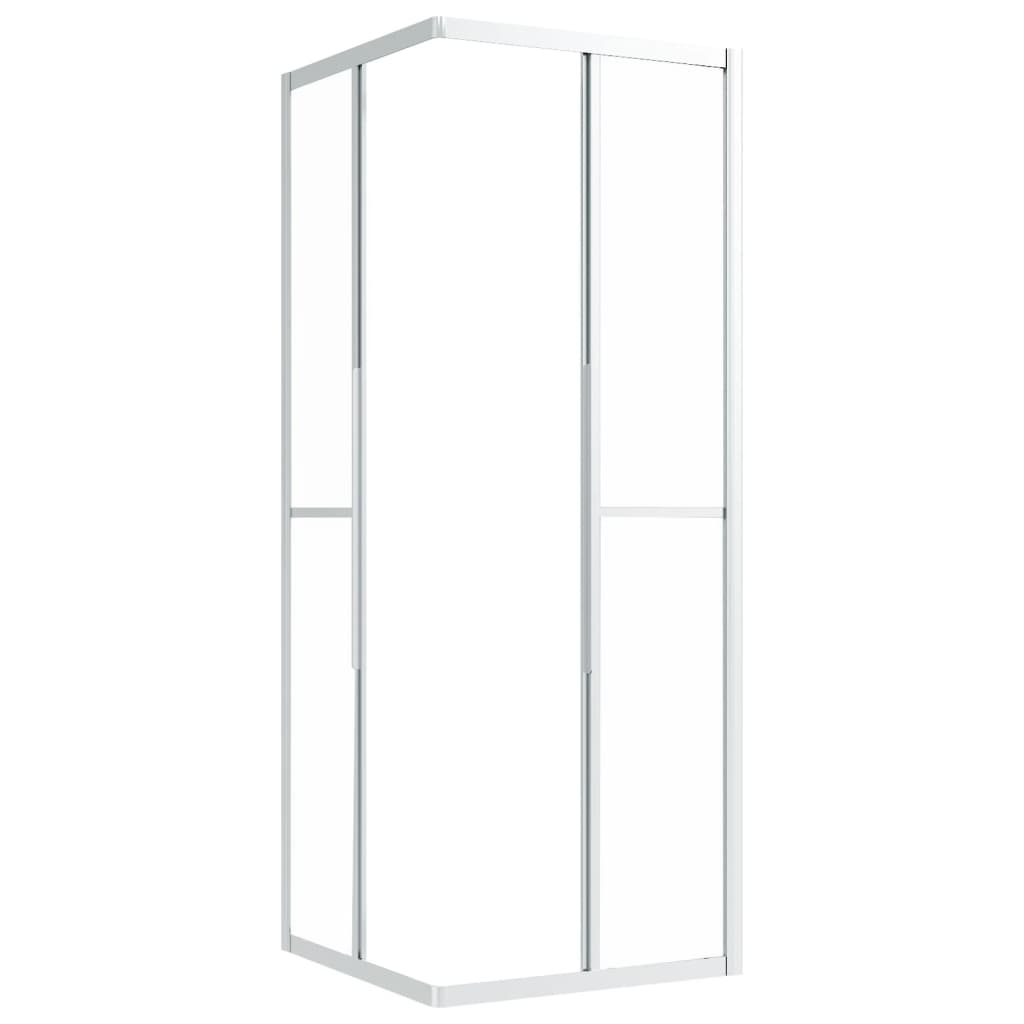 Shower Cabin Frosted ESG 70x70x180 cm - Bend