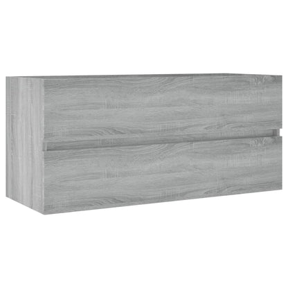 Sink Cabinet Grey Sonoma 100x38.5x45 cm Engineered Wood