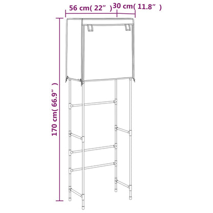 2-Tier Storage Rack over Laundry Machine/ Toilet - Bend