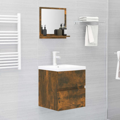 Bathroom Mirror Engineered Wood in Various Colors and Sizes - Bend