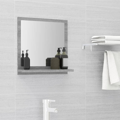 Bathroom Mirror Engineered Wood in Various Colors and Sizes - Bend