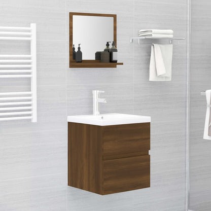 Bathroom Mirror Engineered Wood in Various Colors and Sizes - Bend