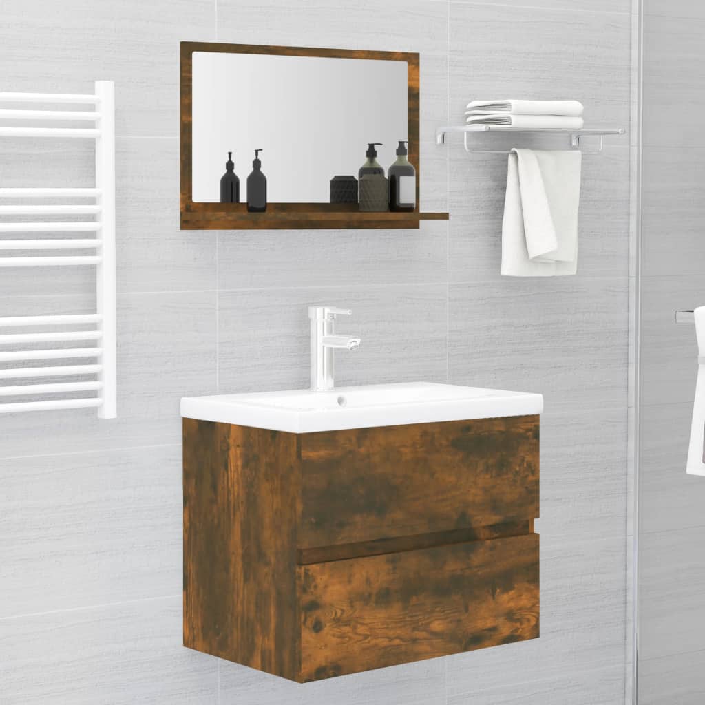 Bathroom Mirror Engineered Wood in Various Colors and Sizes - Bend