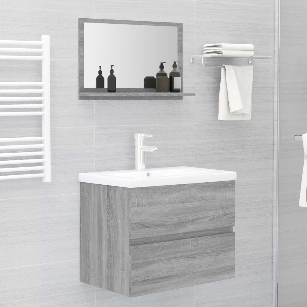 Bathroom Mirror Engineered Wood in Various Colors and Sizes - Bend