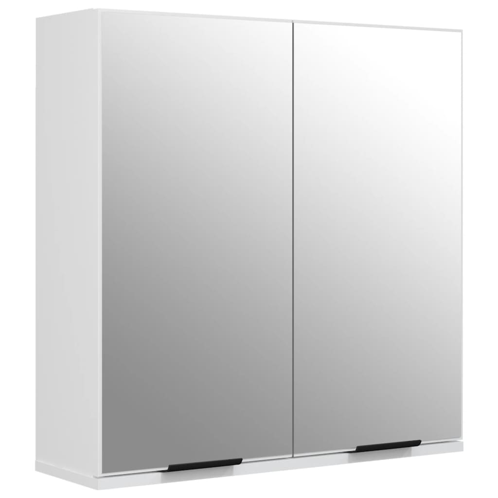 Bathroom Mirror Cabinet White 64x20x67 cm - Bend