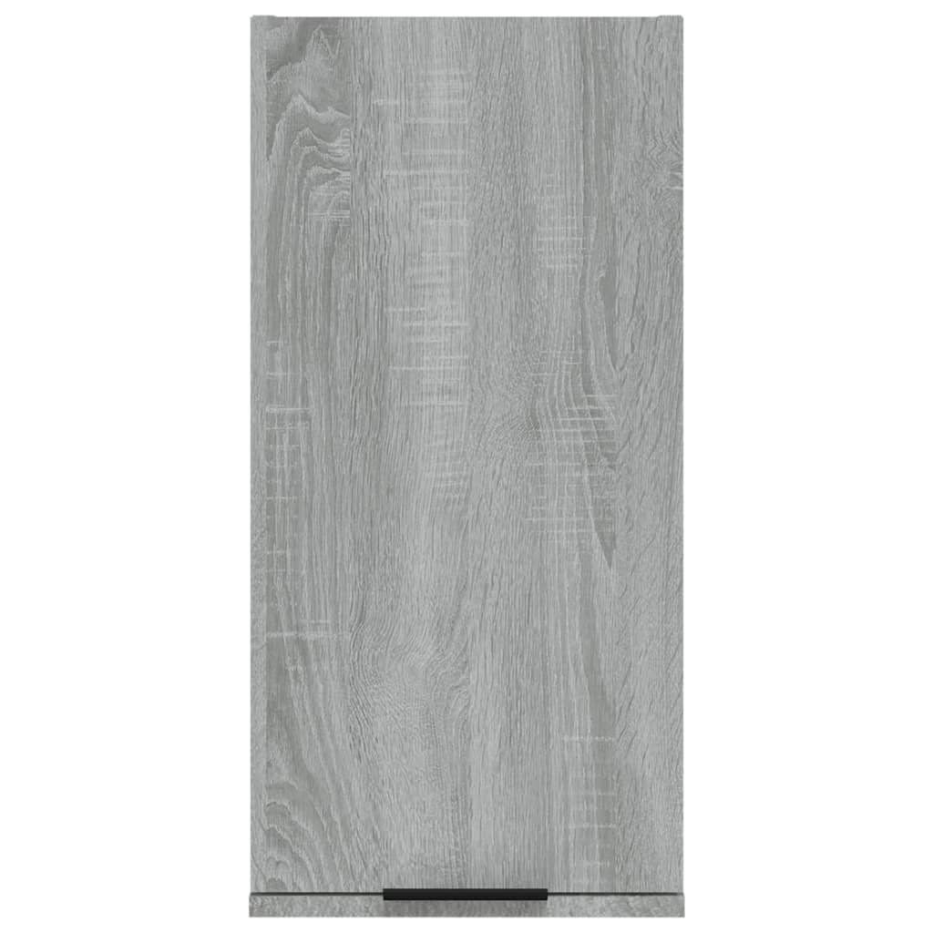 Wall-mounted Bathroom Cabinet Grey Sonoma 32x20x67 cm - Bend