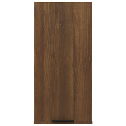 Wall-mounted Bathroom Cabinet Brown Oak 32x20x67 cm - Bend