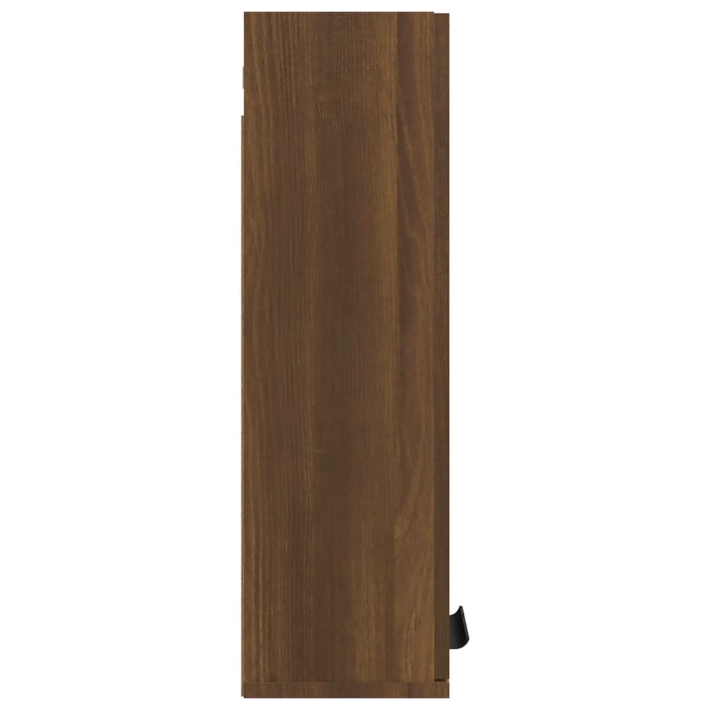 Wall-mounted Bathroom Cabinet Brown Oak 32x20x67 cm - Bend