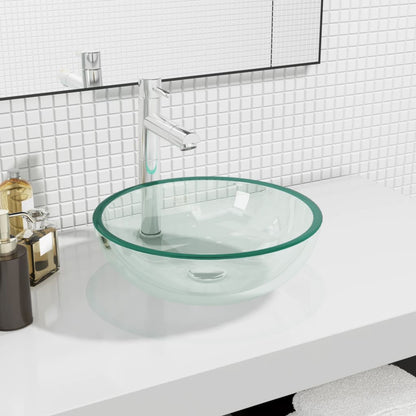 Tempered Glass Basin - Bend