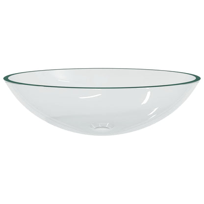 Basin Glass 50x37x14 cm Transparent - Bend