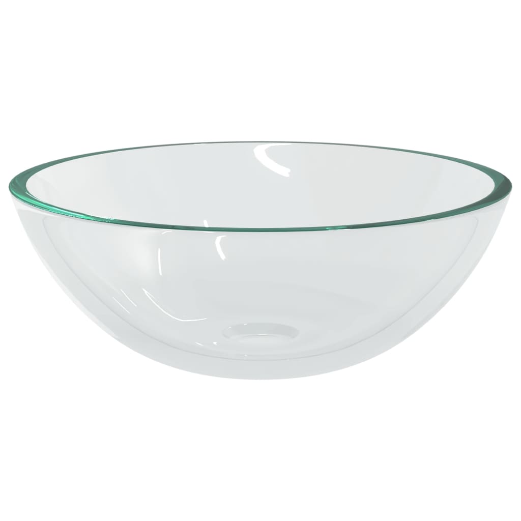 Basin Glass 50x37x14 cm Transparent - Bend