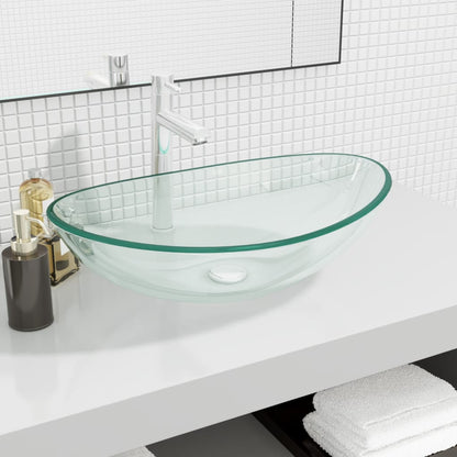 Tempered Glass Basin - Bend