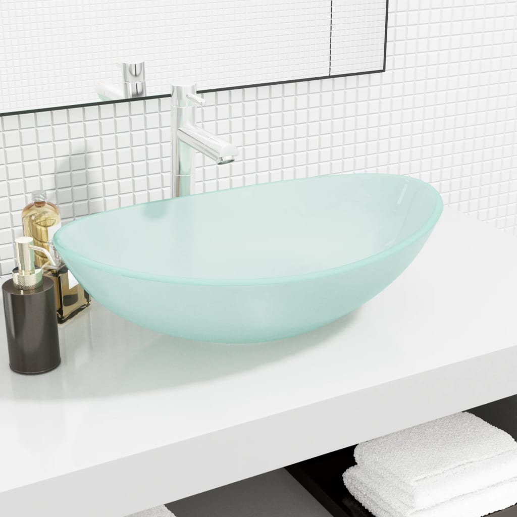 Tempered Glass Basin - Bend