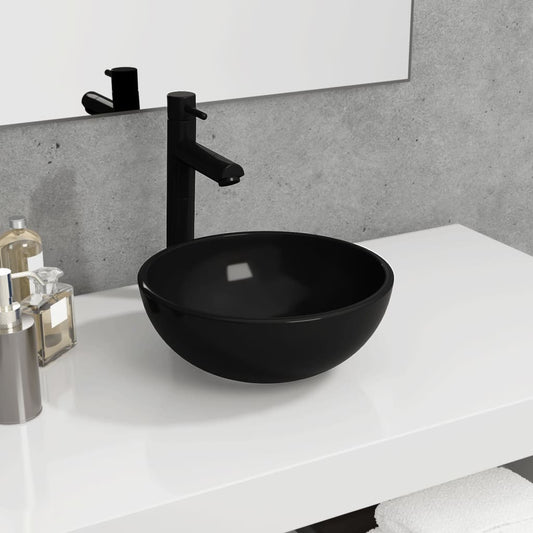 Tempered Glass Bathroom Sink Basin - Bend