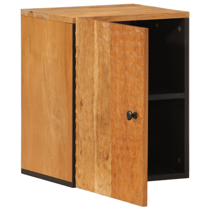 Bathroom Wall Cabinet 38x33x48 cm Solid Wood Acacia - Bend