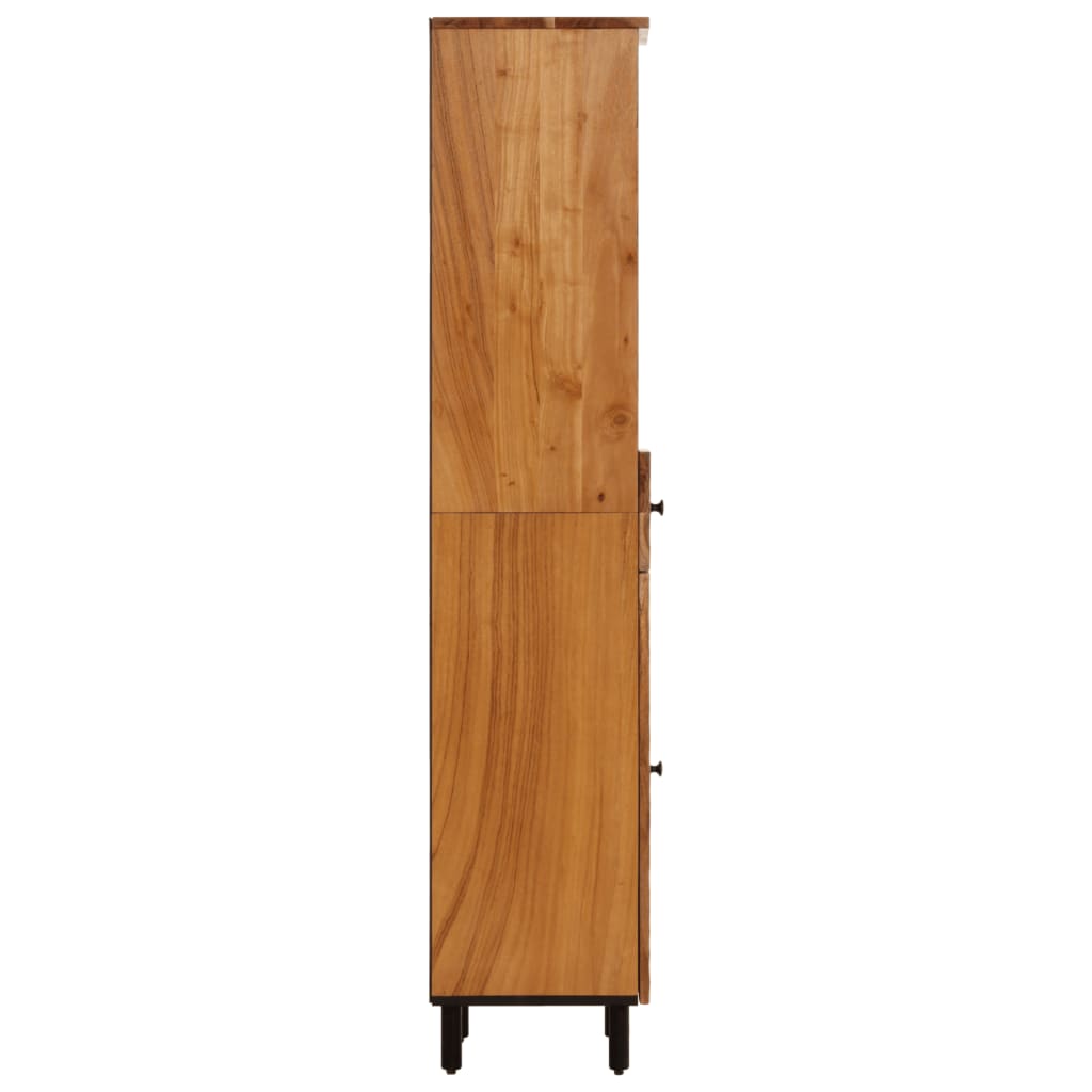 Bathroom Cabinet 38x33x160 cm Solid Wood Acacia