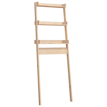 Toilet Rack 63.5x32x179 cm Solid Wood Pine - Bend