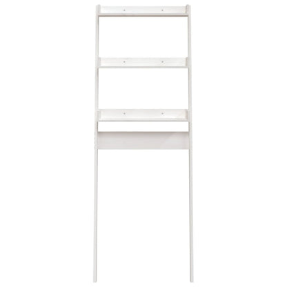 Toilet Rack White 63.5x32x179 cm Solid Wood Pine - Bend