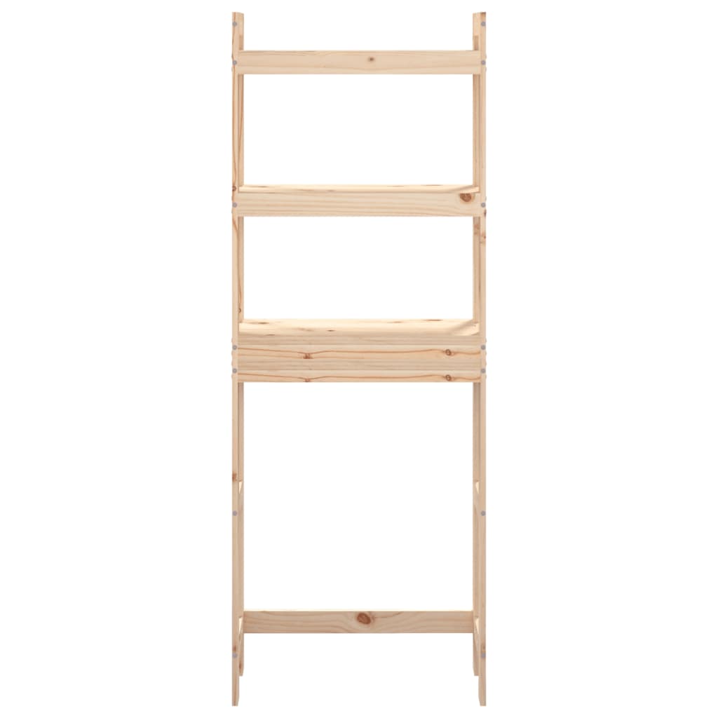 Toilet Rack 63x26x171 cm Solid Wood Pine - Bend