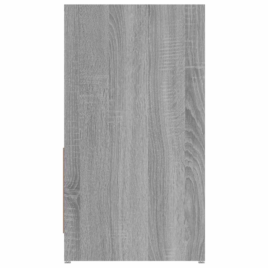 Bathroom Cabinet Grey Sonoma 60x33x61 cm Engineered Wood