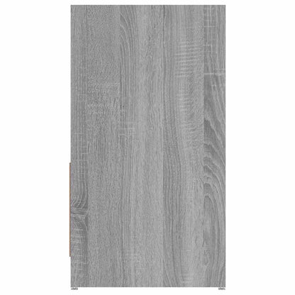 Bathroom Cabinet Grey Sonoma 60x33x61 cm Engineered Wood