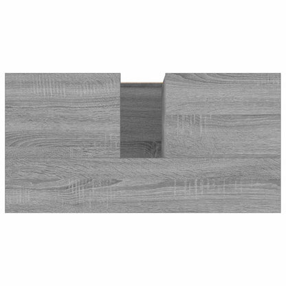 Bathroom Cabinet Grey Sonoma 60x33x61 cm Engineered Wood