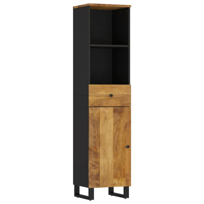 Bathroom Cabinet 38x33x160 cm Solid Wood Mango