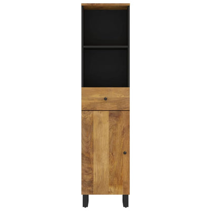 Bathroom Cabinet 38x33x160 cm Solid Wood Mango