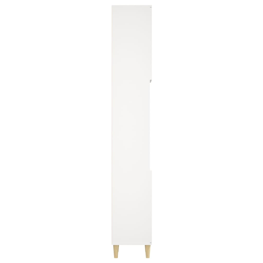 Bathroom Cabinet White 30x30x190 cm Engineered Wood - Bend