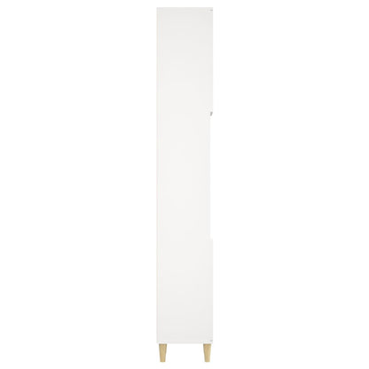 Bathroom Cabinet White 30x30x190 cm Engineered Wood - Bend