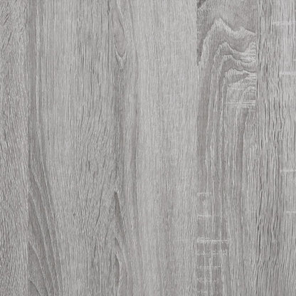 Bathroom Cabinet Grey Sonoma 30x30x100 cm Engineered Wood