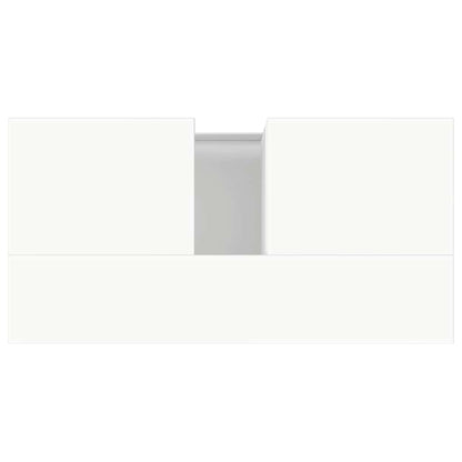 Bathroom Cabinet White 65x33x60 cm Engineered Wood