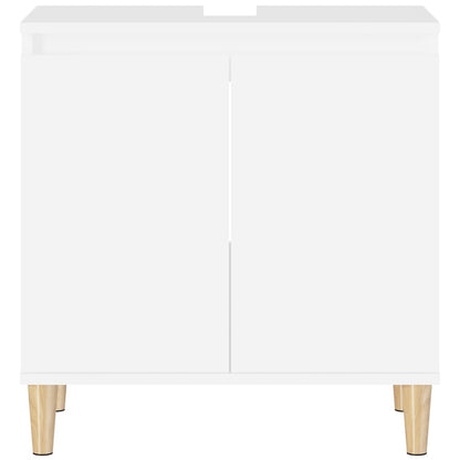 Sink Cabinet White 58x33x60 cm Engineered Wood - Bend